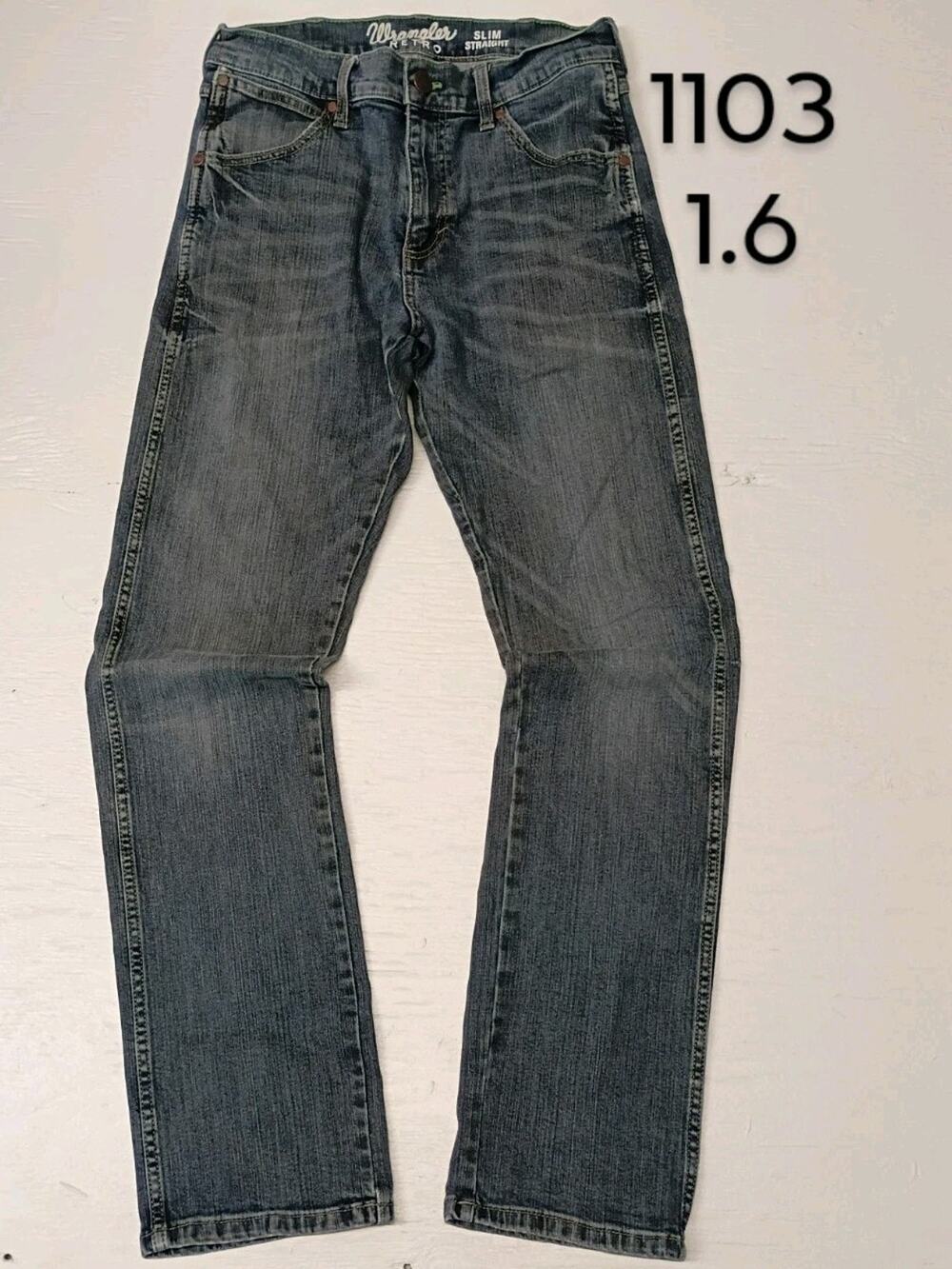 Wrangler Jeans Retro Slim Boot (31x34) Cowboy Rodeo Western